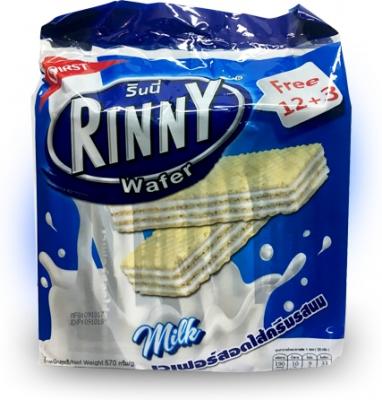 Вафли с молоком "Rinny Wafer Milk" 38 грамм