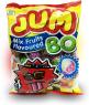 Конфеты на палочке кола, клубника, лимон в пакете "Popza Jumbo Lollipop in Bag - Mixed fruits" 4 грамм