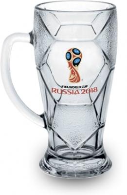 Кружка для пива "Лига" с эмблемой FIFA-2018 500мл