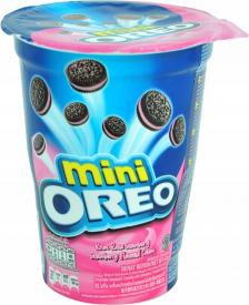 Печенье Oreo Мини с клубничным кремом 61,3 гр