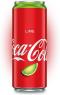 Напиток безалкогольный Coca-Cola lime Кола Лайм 330 мл