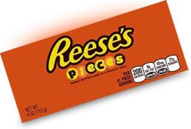 Драже в шоколадной глазури Hershey’s Reese's с арахисовой пастой 113 грамм