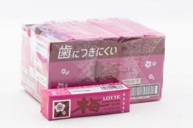 Жевательная резинка LOTTE UME GUM со вкусом японской сливы 31 грамм