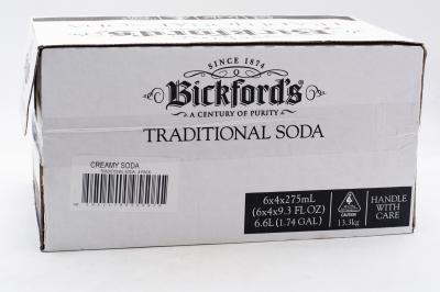 Напиток б/а газ. Bickfords and Sons Крем-Сода 275 млНапиток б/а газ. Bickfords and Sons Крем-Сода 275 мл