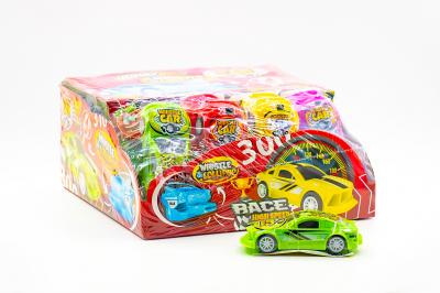 Леденец Johny Bee Whistle Car Pop с игрушкой Свисток 10 гр