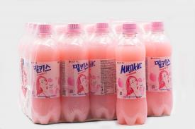 Напиток безалкогольный газированный Милкис Клубника 500 мл / Milkis Strawberry 500 ml