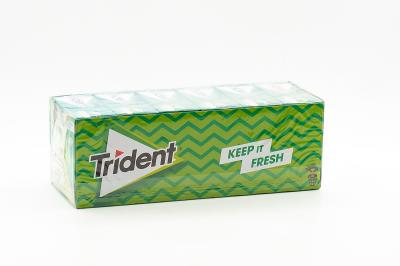 Жевательная резинка Trident без сахара со вкусом ментола 14 гр