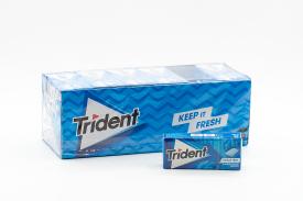 Жевательная резинка Trident без сахара со вкусом перечной мяты 14 гр