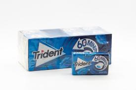 Жевательная резинка Trident без сахара со вкусом перечной мяты 22 гр