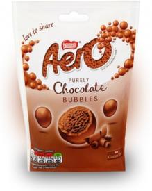 Драже шоколадное Nestle Aero Bubbles Milk Share Bag 102 грамм