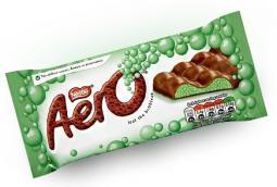 Молочный пористый шоколад Nestle Aero Peper 100 грамм