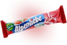 Конфеты Alpenliebe клубничным вкусом 32 грамма