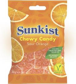 Мармелад жевательный Jelly Belly Sunkist Кислый Апельсин 60 гр