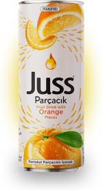 Напиток фруктовый Juss с кусочками Апельсина 250 мл
