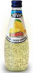 Basil seed drink Lemon flavor "Напиток Семена базилика с ароматом лимона" 290мл