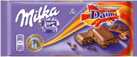 Молочный шоколад Milka Daim 100 гр