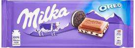 Молочный шоколад Milka с печеньем Орео 100 гр