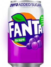 Напиток газированный Fanta Grape Zero 330 мл