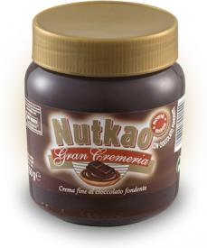 Паста Nutkao Jar of Gran Cremeria dark chocolate spread 350 грамм