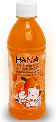 Напиток HANA Апельсин 0,36л