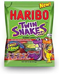 Мармелад "HARIBO" двойные змеи (Twin Snakes) 142 грамм