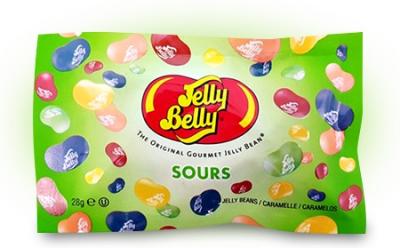 Драже Jelly Belly фруктовое ассорти 10 вкусов 28 грамм