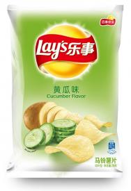 Чипсы «Lay’s» со вкусом огурца 70 грамм