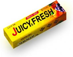 Жевательная резинка LOTTE Juicy Fresh 26 грамм
