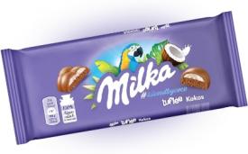 Шоколад Milka Bubbly Cooconut c кокосовой начинкой 100 гр