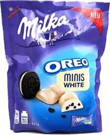 Шоколад Milka Oreo Minis White 153 гр