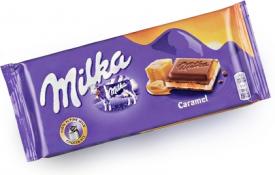 Шоколад Milka Caramel 100 грамм