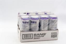 Напиток б/а энергетический газ. Bang Бенгстер Ягоды 500 мл
