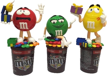 Драже M&MS Кэнди Диспенсер Игрушка+Конфеты 90 грамм