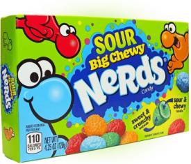 Конфеты Nerds Sour Big Chewy 120 гр