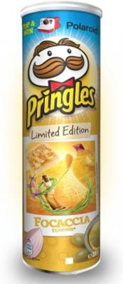 Чипсы Pringles Limited Italian Focaccia 200 гр