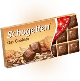 Молочный шоколад Schogetten Oat Cookiies 100 грамм