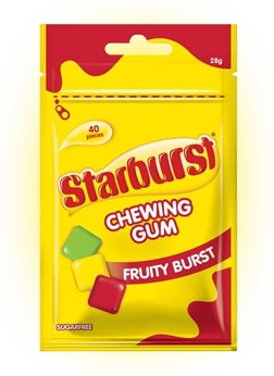 Жевательные конфеты Starburst Chewing Gum 33.1 грамм