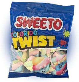 Маршмеллоу Sweeto Colorido Twist 60 гр