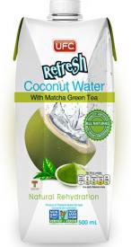 Кокосовый напиток 100% Coconut Water with Green Tea 0,5л