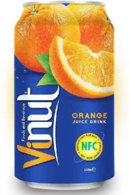 Напиток сокосодержащий VINUT со вкусом Апельсина 330 мл