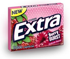 Wrigley's Extra Berry Burst