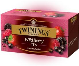 Чай Twinings черный Лесные ягоды, короб (25 пак.) 50 гр