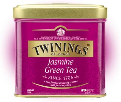 Чай Twinings зеленый с ароматом жасмина, ж/б 100 гр